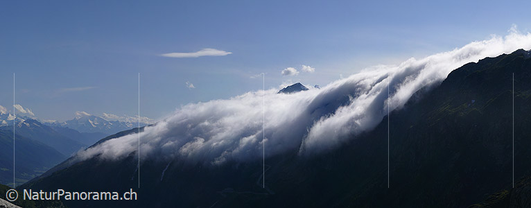 P002315: Panoramabild Nebelwalze (Grimselschlange)
