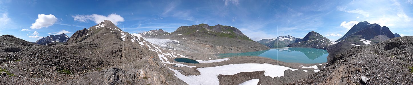 P002321: Panorama Griessee und Griesgletscher