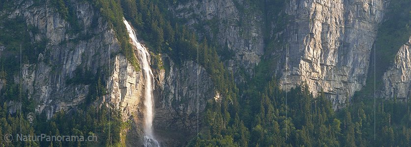 P002416: Panoramabild Wasserfall