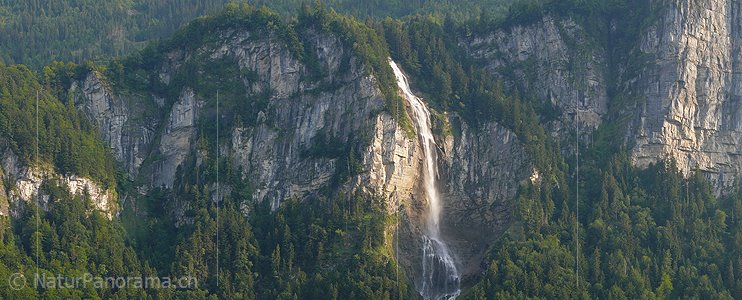 P002417: Panoramafoto Wasserfall
