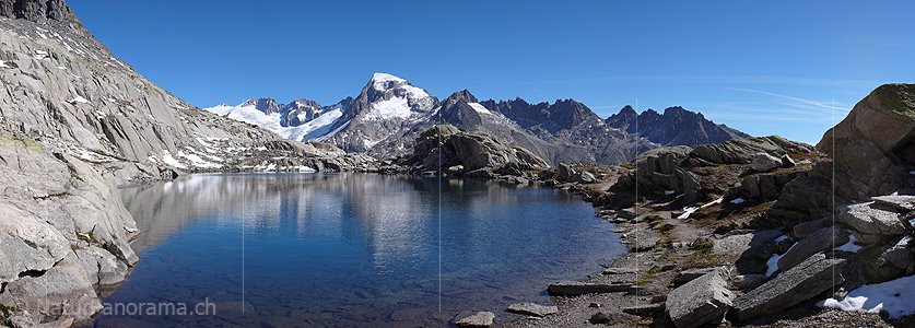 P002457: Panorama Galenstock und Bergsee