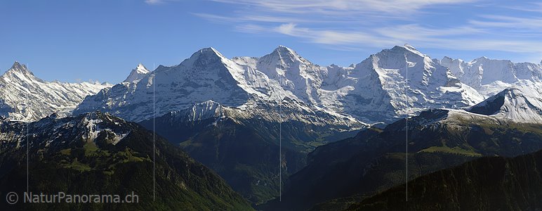 P002514b: Large panorama Eiger, Mönch and Jungfrau