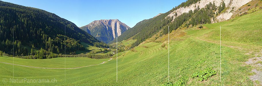 P002519: Panoramabild Bergtal (Binntal)