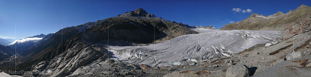 P002728: Panoramabild Rhonegletscher
