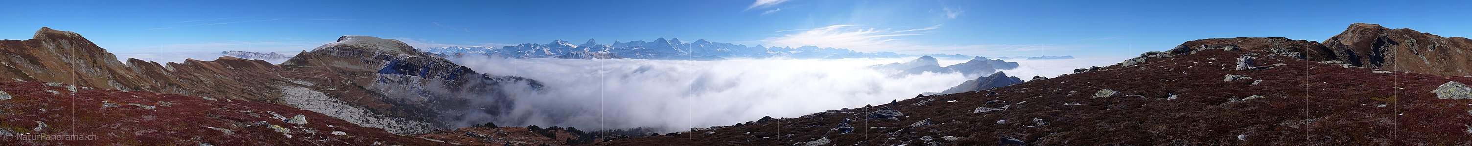 P002753: Panorama Nebelmeer Berner Voralpen