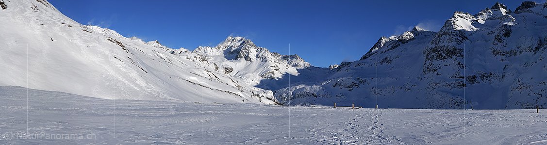 P003161: Panoramabild Bergwinter