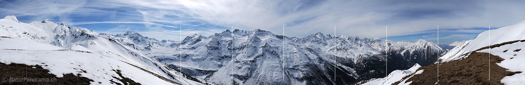 P003402: Panorama Bergtal im Winter