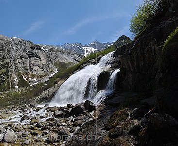 P003666: Panoramabild Wasserfall
