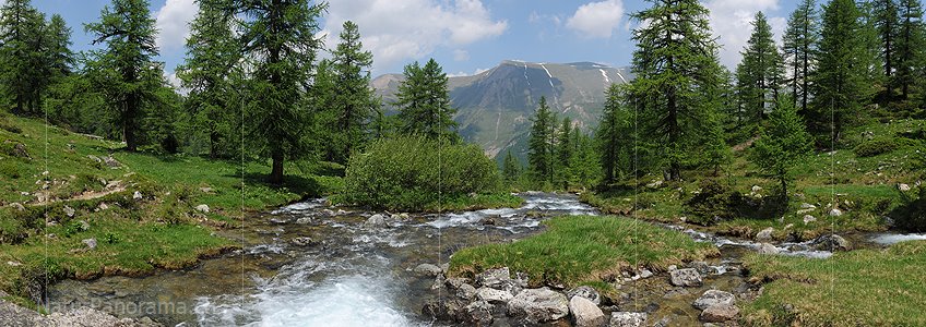 P003722: Grosspanoramabild Bergbach