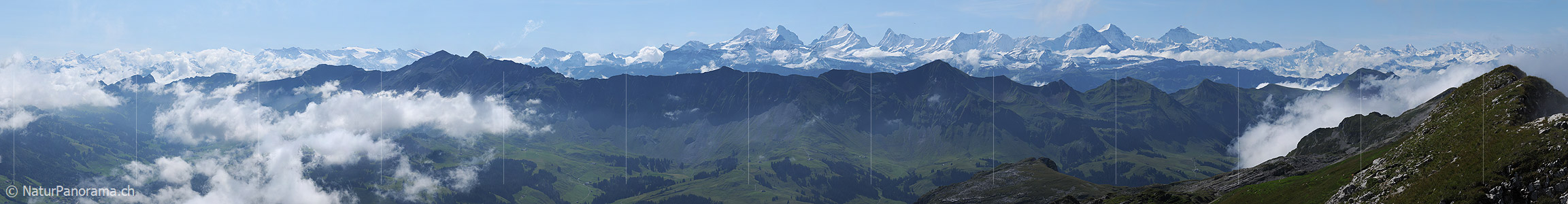 P003992: Hochauflösendes Panoramabild Alpenketten