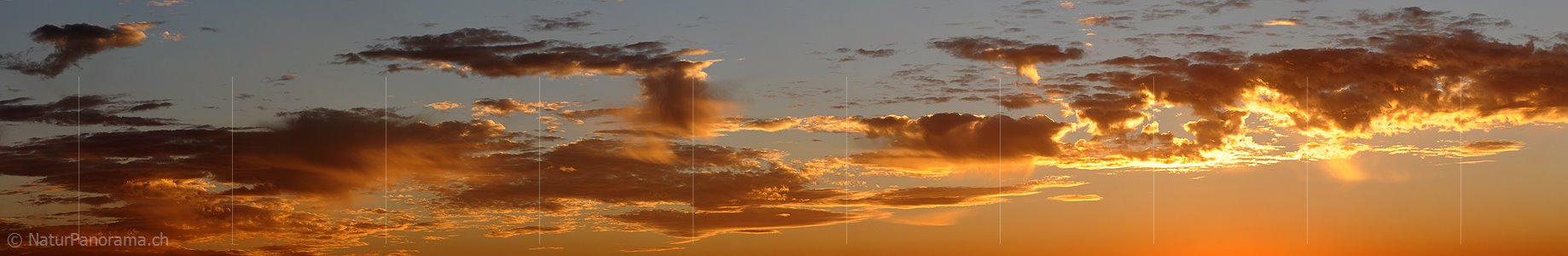 P004003: Panoramabild Abendwolken