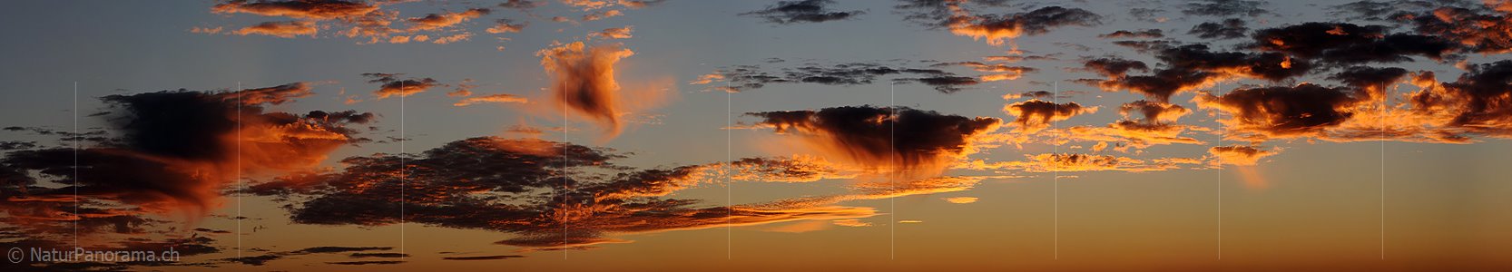 P004007: Panoramabild Abendwolken