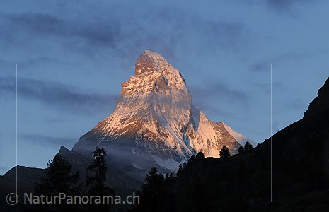 P004033: Grossbild Morgenstimmung am Matterhorn