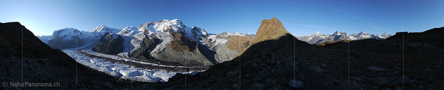 P004034: Panoramabild Morgenstimmung in Bergwelt