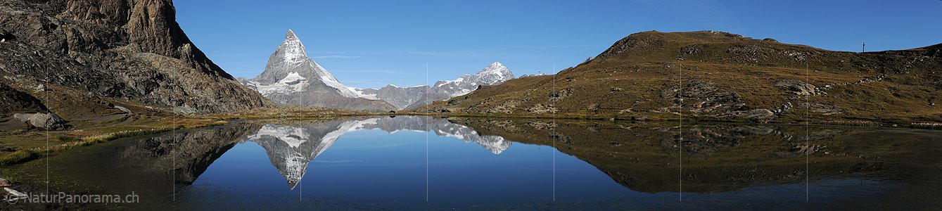 P004038: Panoramabild Spiegelung Matterhorn