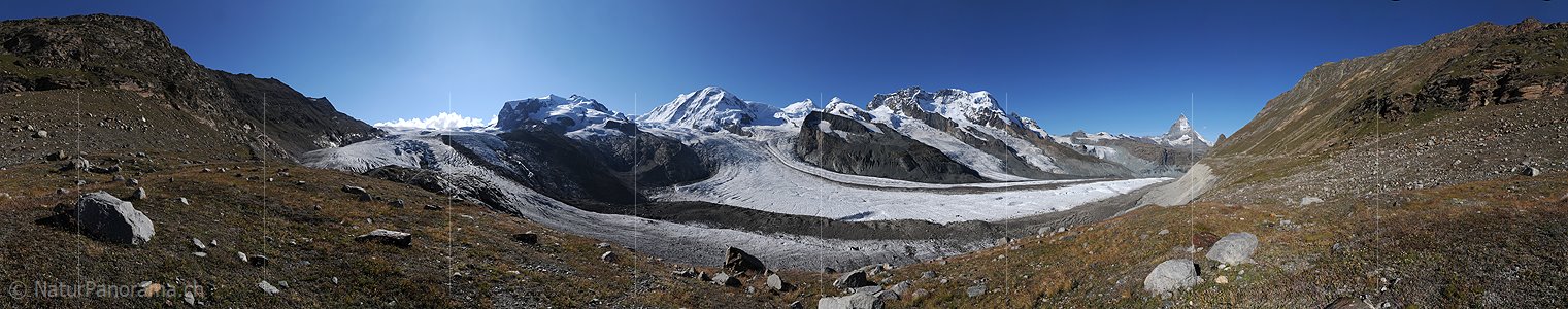 P004039: Panoramabild Gornergletscher