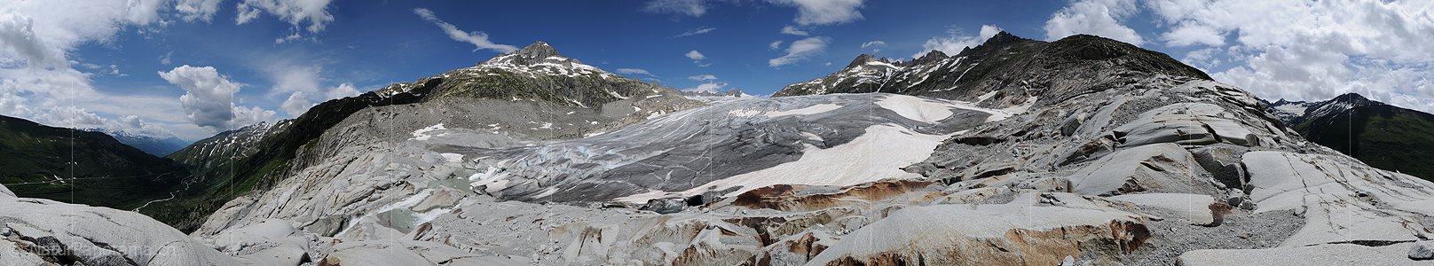 P004250: 360° Foto vom Rhonegletscher (Stand 6.2008)
