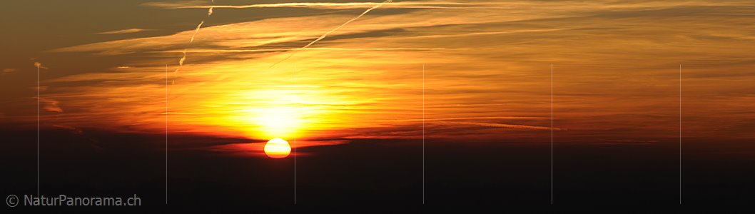 P004354: Panoramabild Sonnenuntergang