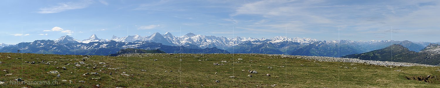 P005156: Panorama Berner Alpenkette