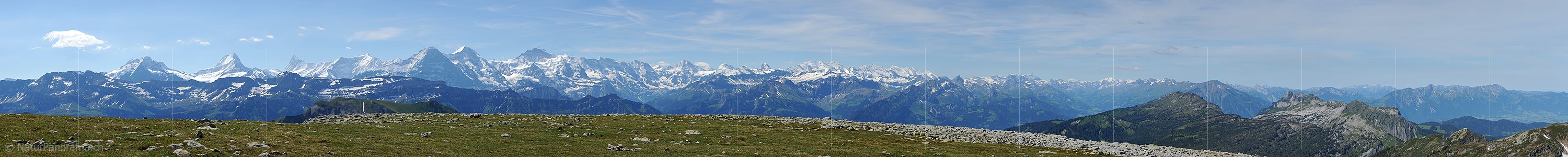 P005157: Panoramafoto Berner Alpenkette