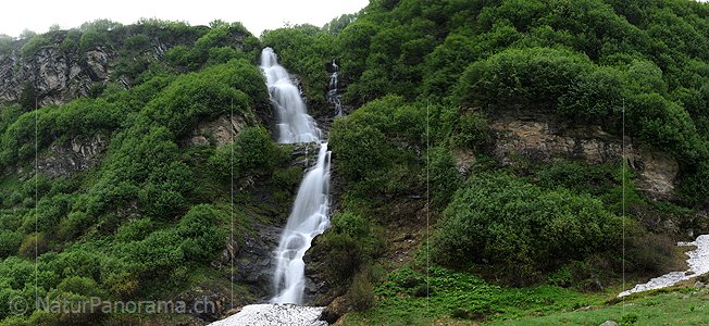 P005182: Panoramabild Wasserfall