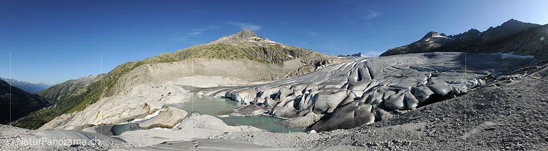P005458: Panoramic photo of glacier