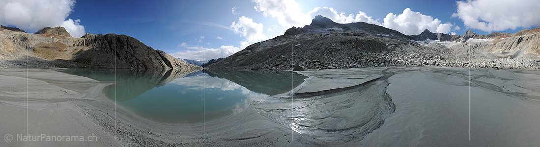P005592: Panoramabild Schwemmebene und Gruebensee (Gröebeseewli)