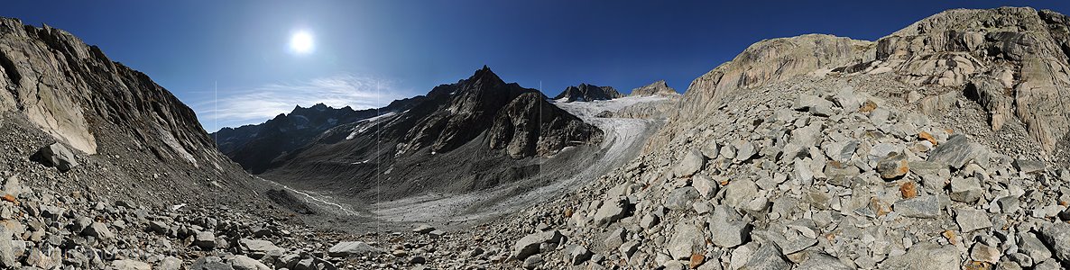 P005647: Panoramabild Bächlital und Bächligletscher