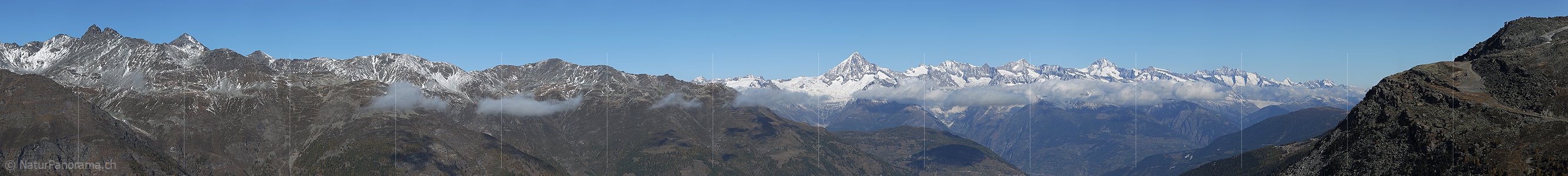 P005747: Grosspanoramabild Augstbordregion und Berner Alpen
