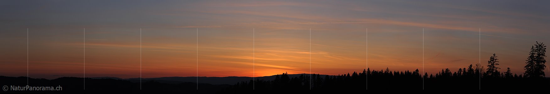 P006090: Panorama Abendhimmel