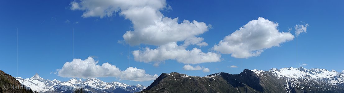 P006231: Panoramafoto Freundlicher Wolkenhimmel