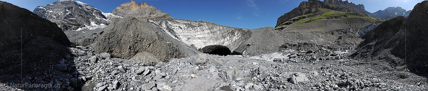 P006299: 360° Panoramafoto Gamchigletscher (Stand 7.2011)