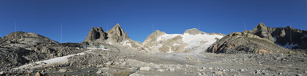 P006402: Panoramafoto Tiefengletscher (Stand 7.2010)