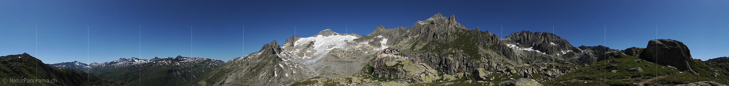 P006407: Panoramabild Albert-Heim-Hütte