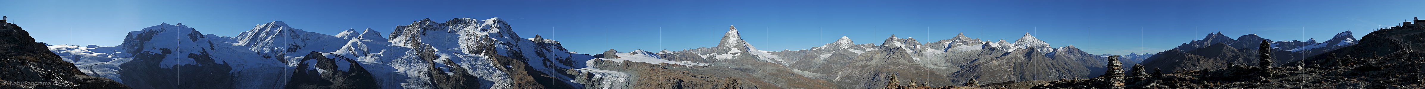 P006753: 360° Gigigapixel-Panorama Gornergrat Matterhorn Zermatt
