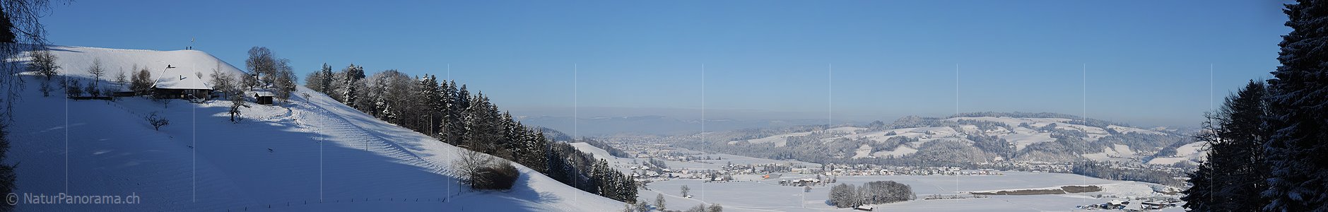 P007001: Panorama Winterlandschaft Emmental