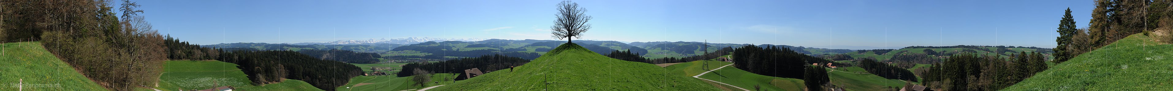 P007331: Panoramabild Emmental bei Lützelflüh