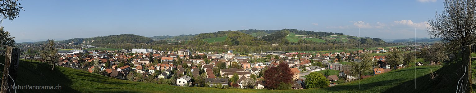 P007425: Panoramabild Agglomeration Burgdorf