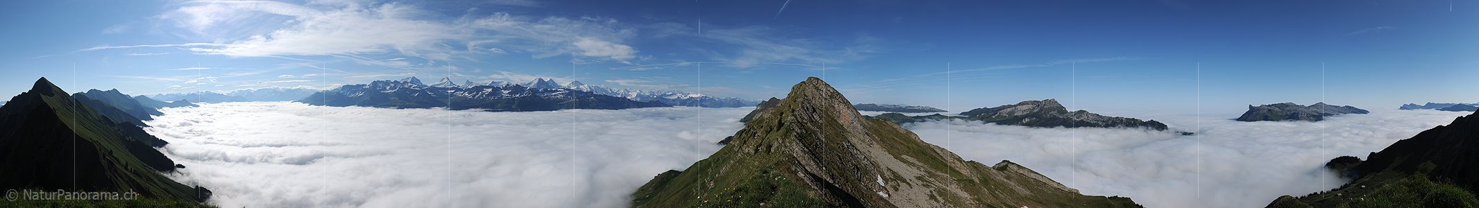 P007712: Gipfelpanoramabild Schnierenhörnli (Brienzergrat)