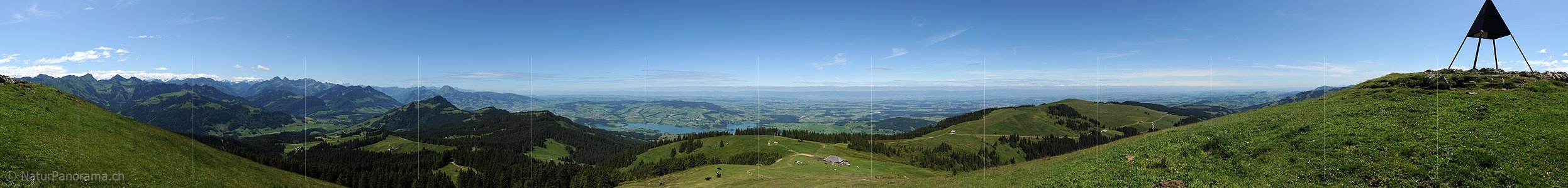 P007782: Panoramabild La Berra (Freiburger Alpen)