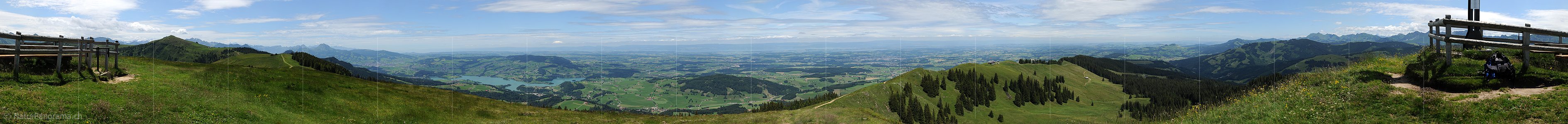 P007786: 360° Panoramabild Le Cousimbert (Freiburger Alpen)
