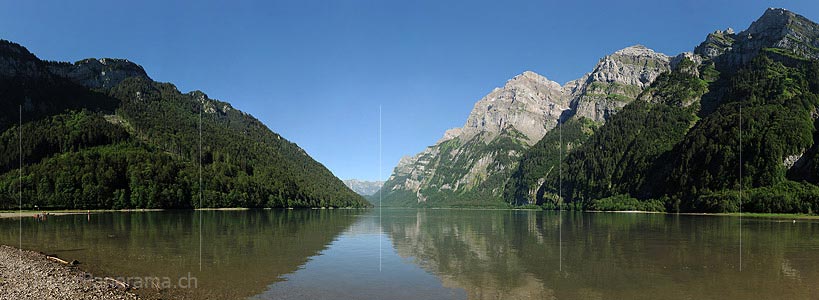 P007832: Panoramic image Klöntalersee (Glarus, Switzerland)