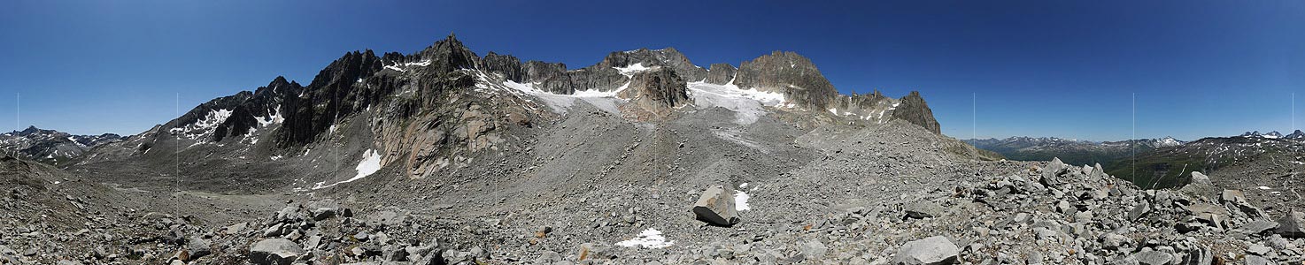 P007943: Gigapixelspanorama Sidelen galcier and Galenstock (Furka/Urseren, Switzerland)