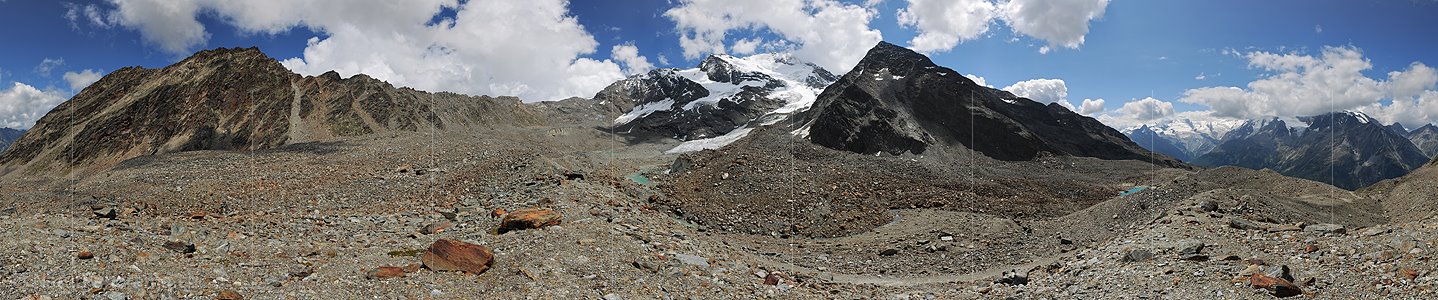P008055a: 360° Panoramabild Grüebugletscher (Stand 8.2011)