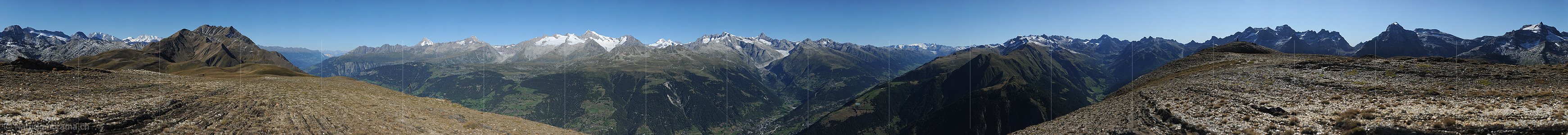 P008376: Gigapixelpanorama Breithorn (Binntal)