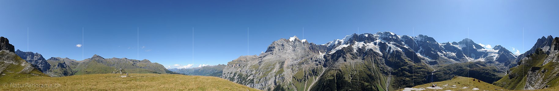 P008463: Panoramabild Berner Alpen vom Tanzbödeli