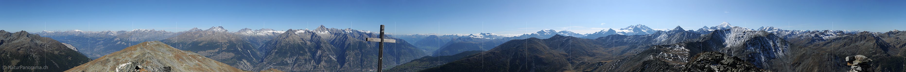 P008559: Gipfelpanorama Signalhorn (Augstbordregion)