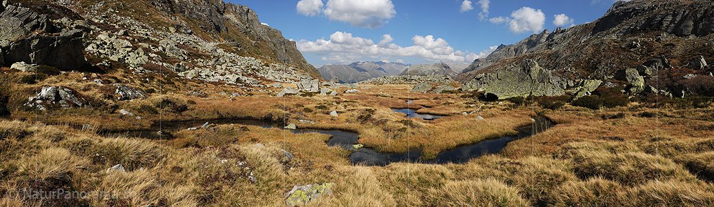 P008607: Panorama einer Naturlandschaft im Binntal