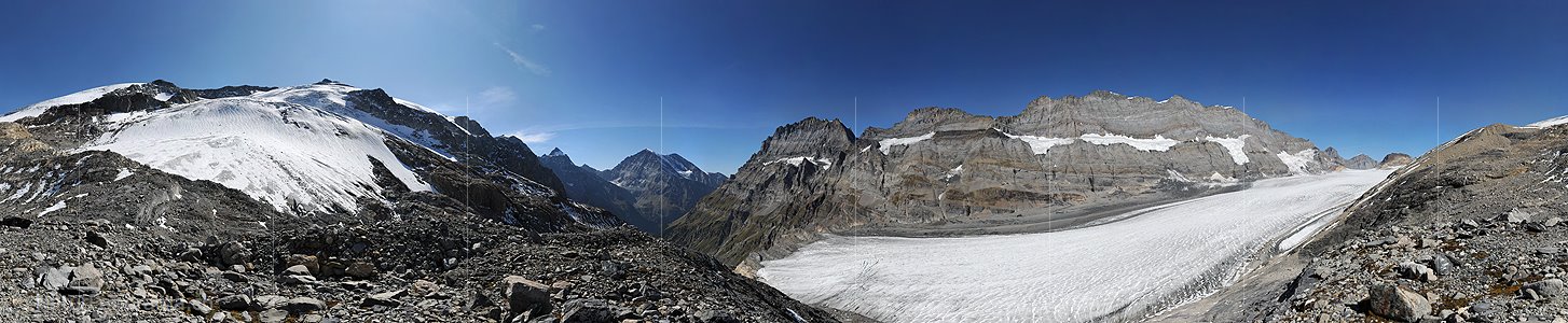 P008626: Gigapixel Panoramabild Gletscherwelt (Kanderfirn)