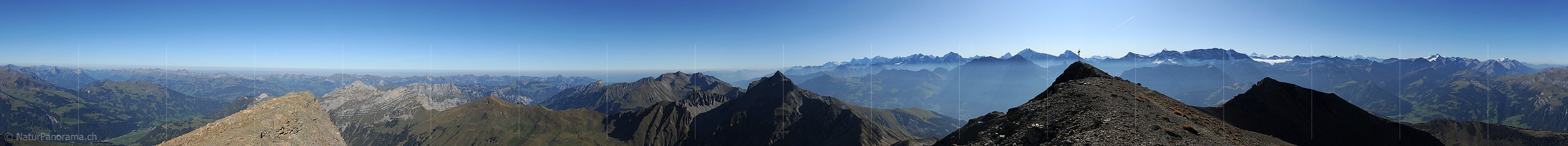 P008646: Gipfelpanorama Albristhorn (Berner Oberland)
